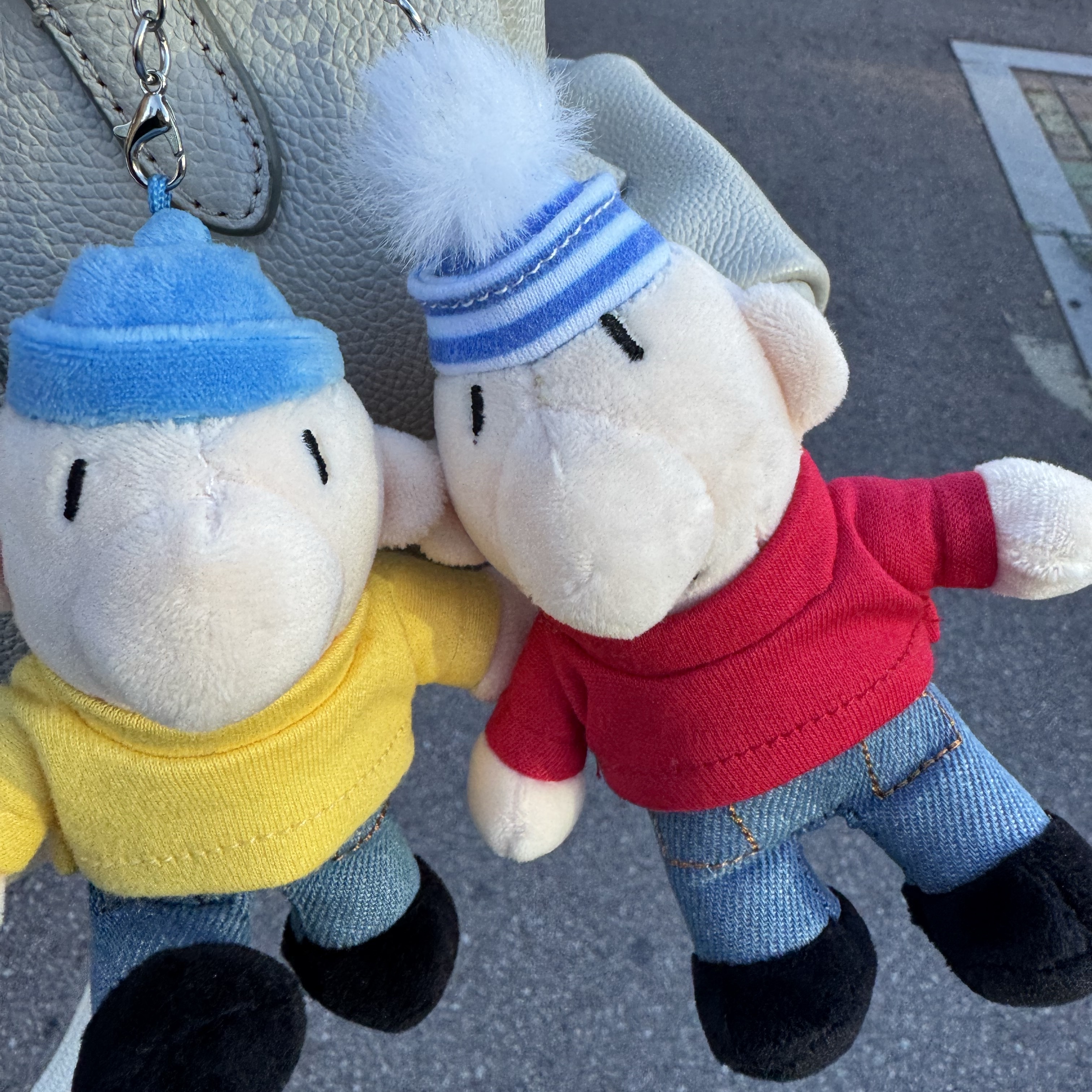 Dream C&C Pat&Mat Keyring 12cm 착용 스타일
