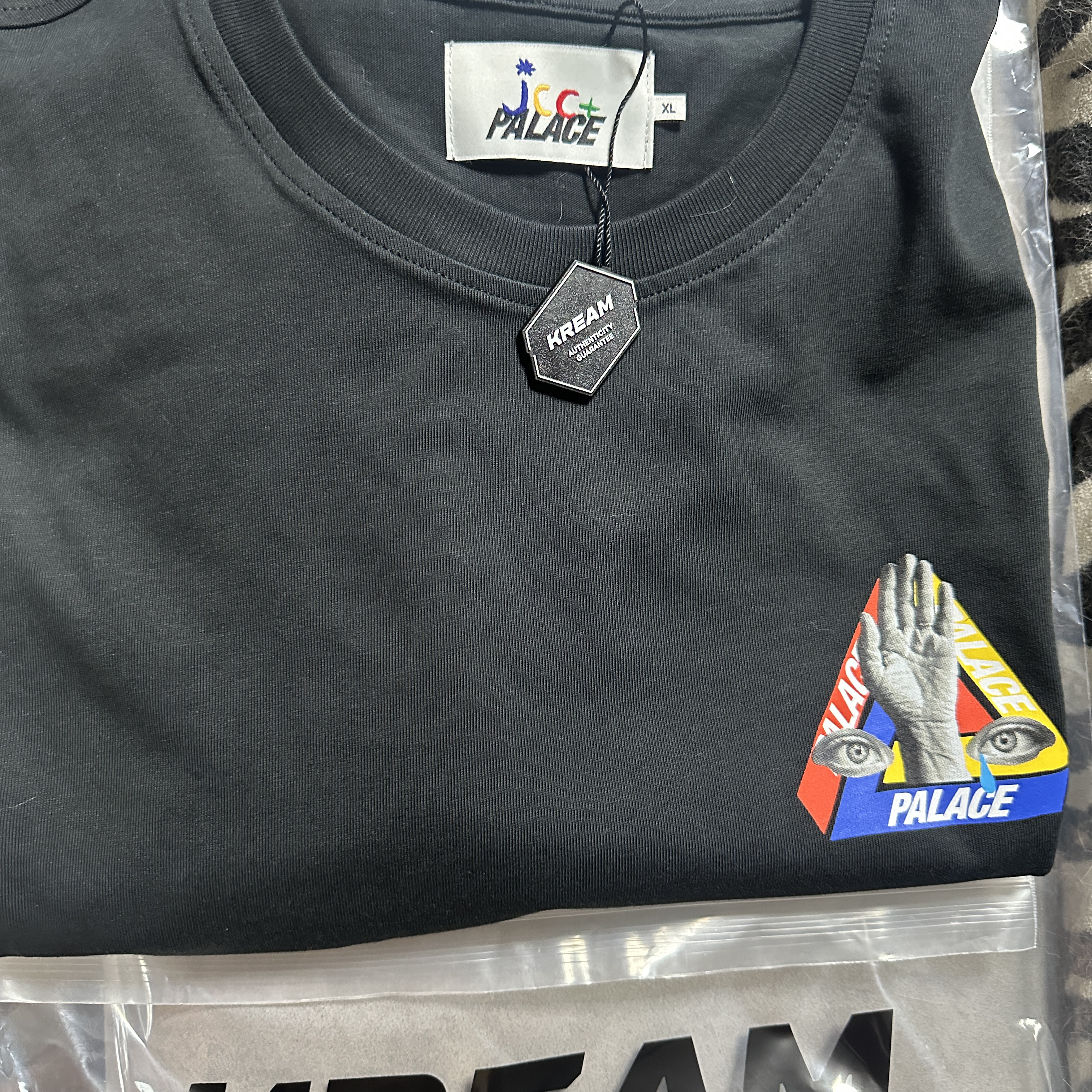 Palace x JCC+ T-Shirt Black - 25SS 착용 스타일