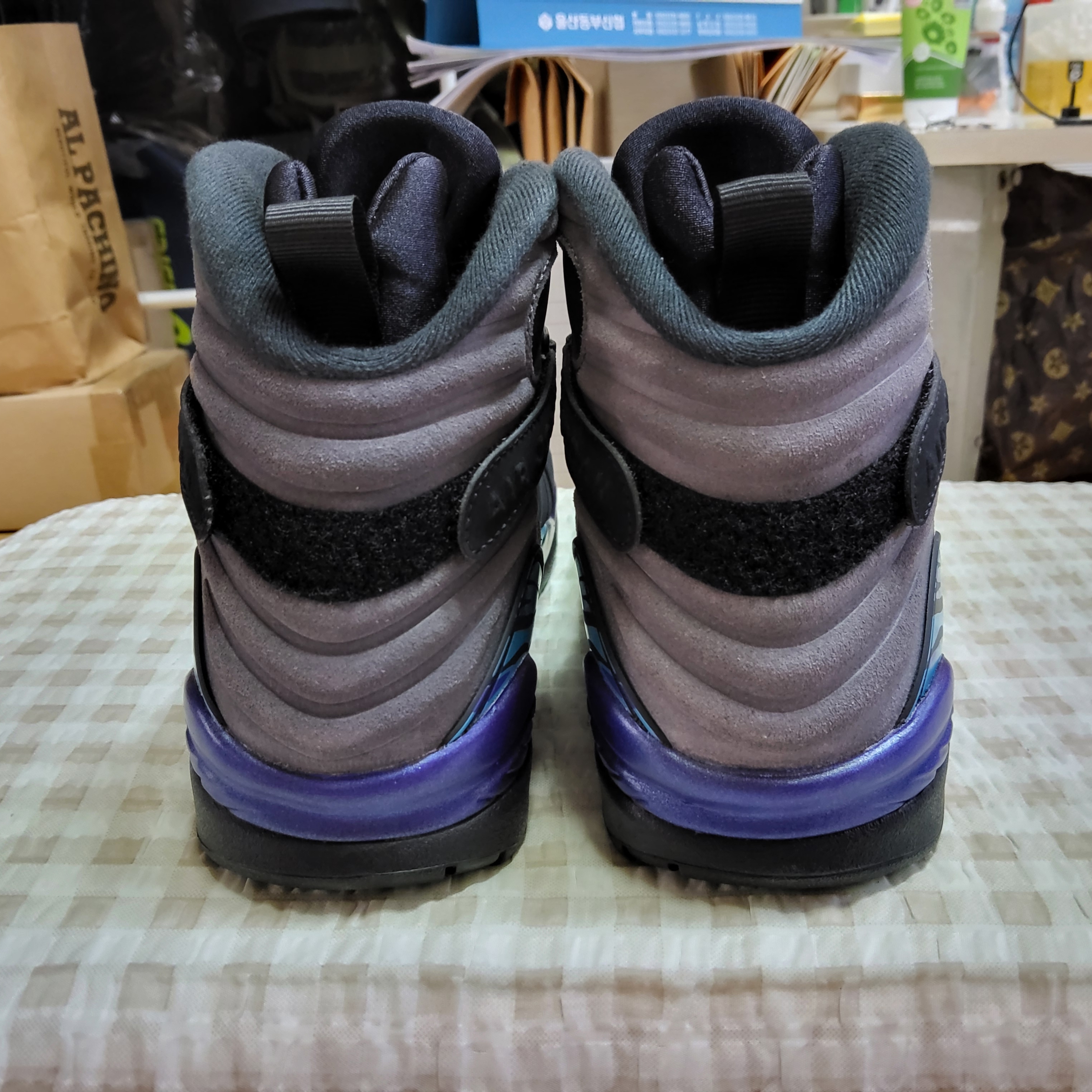 Jordan 8 Retro Aqua 2025 착용 스타일 - 5