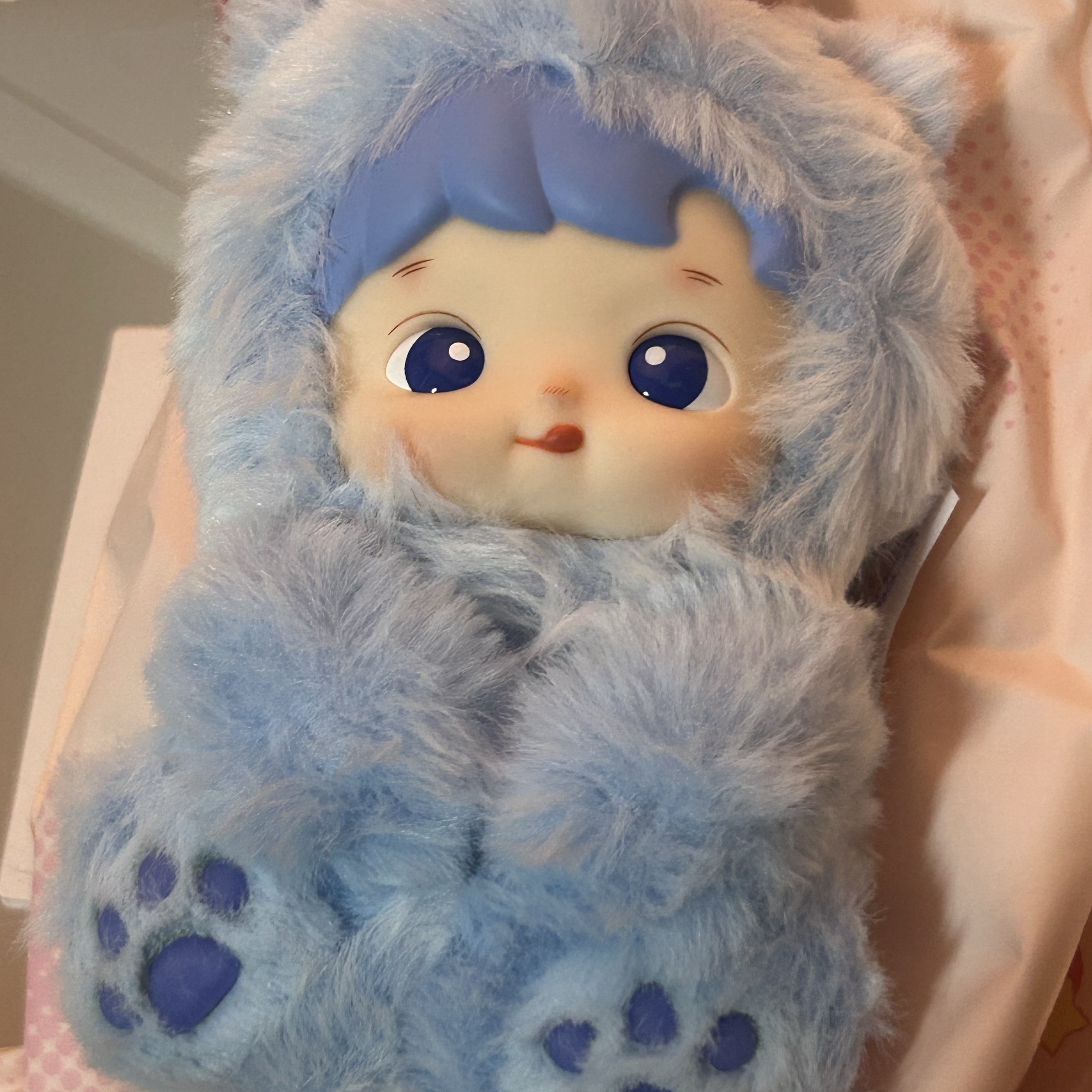 Pop Mart Hacipupu Gummy Bear Series Vinyl Plush Pendant (6 Blind Boxes) 착용 스타일 - 3