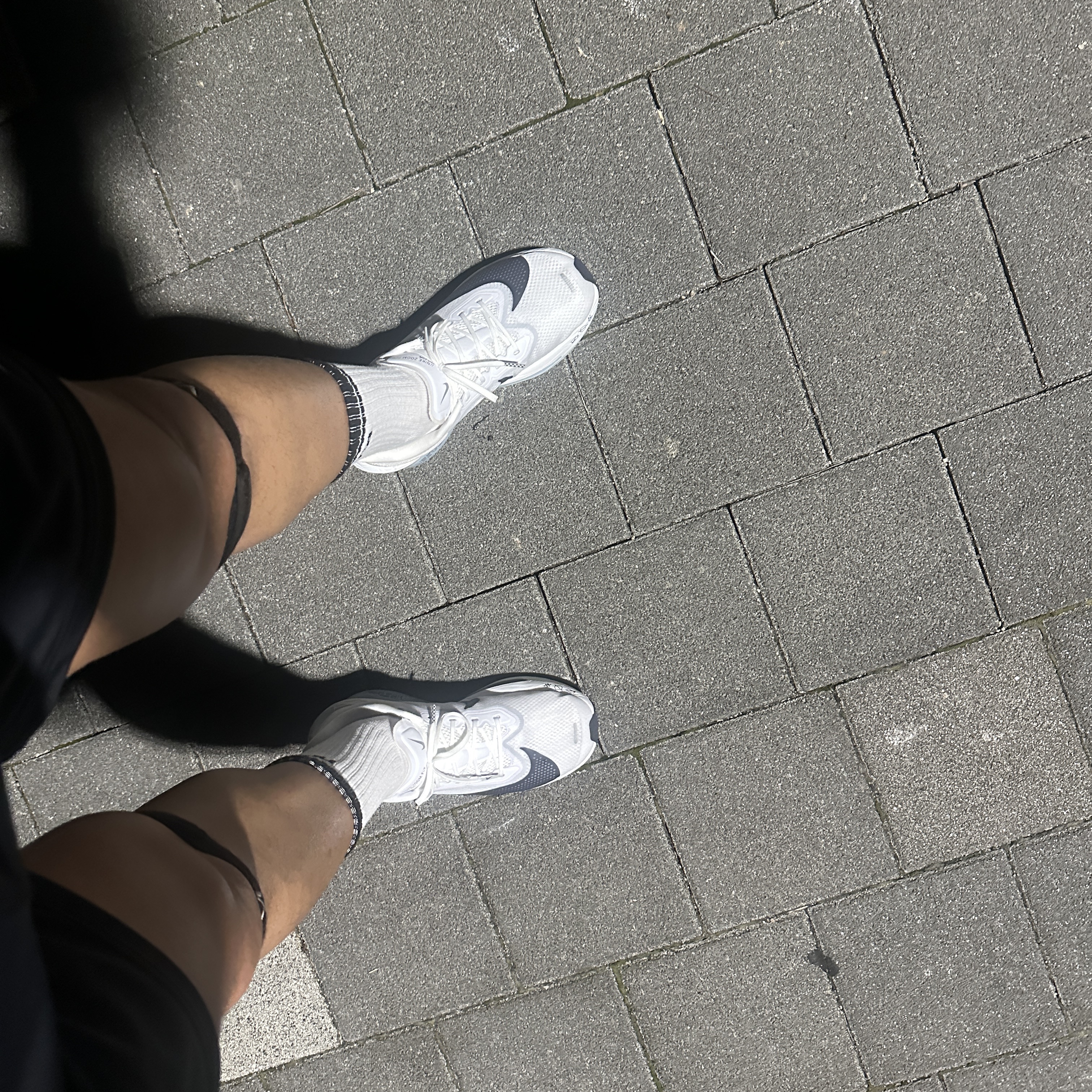 Nike Zoom Fly 6 White Pure Platinum 착용 스타일