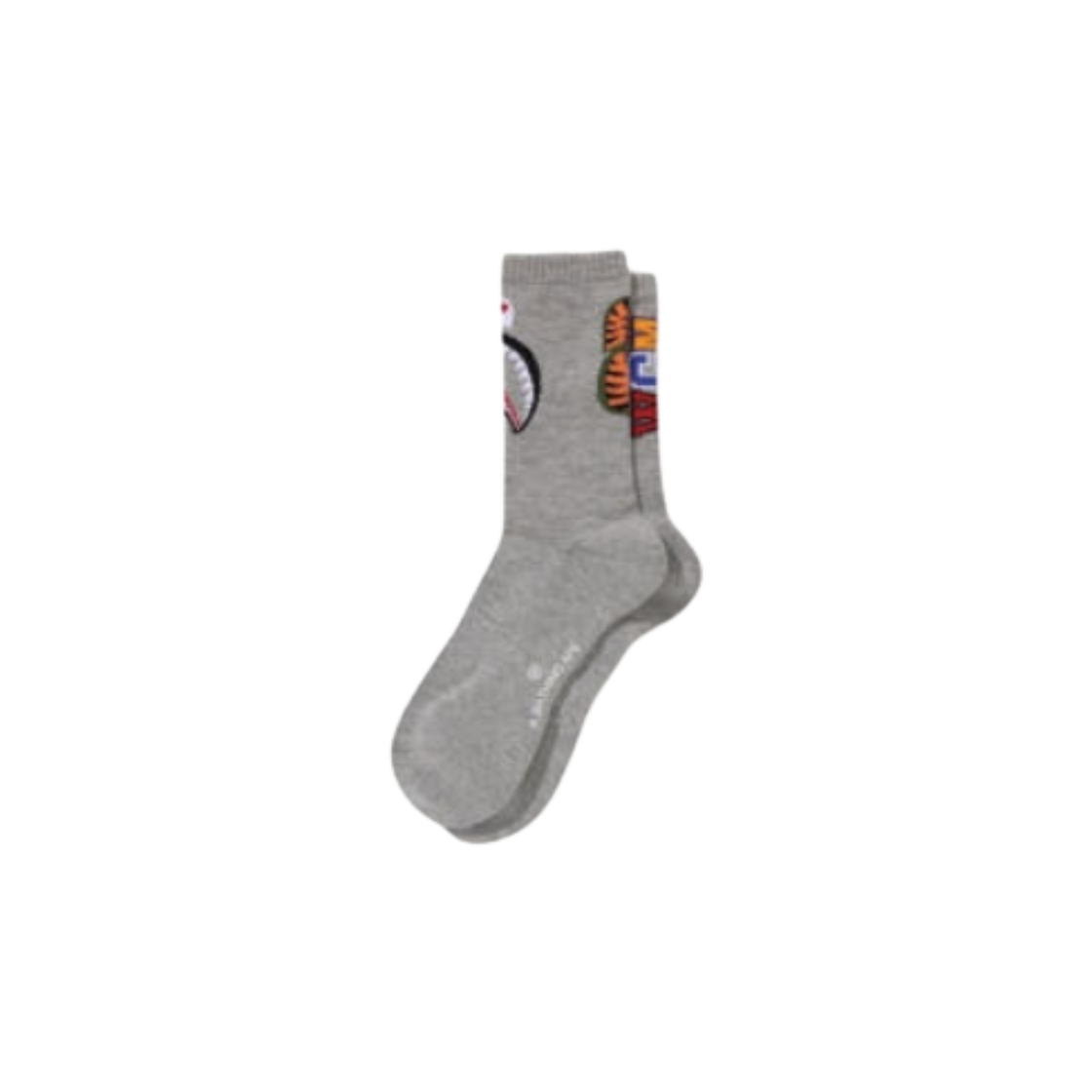 - BAPE Shark Socks Gray