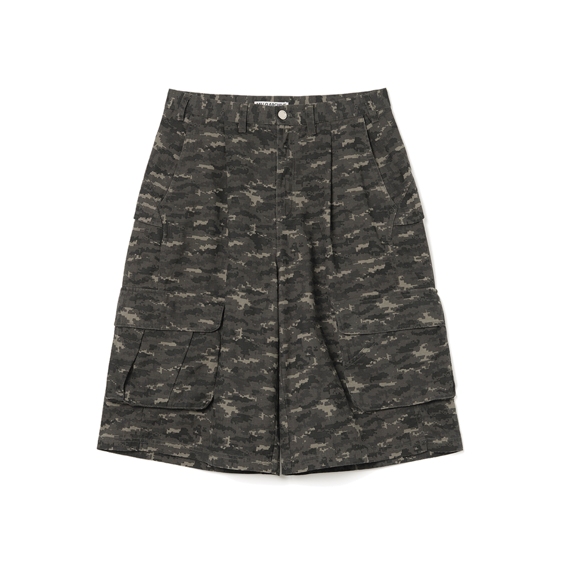 ML554CAM Millo Archive Wide Cargo Pants Camoflage