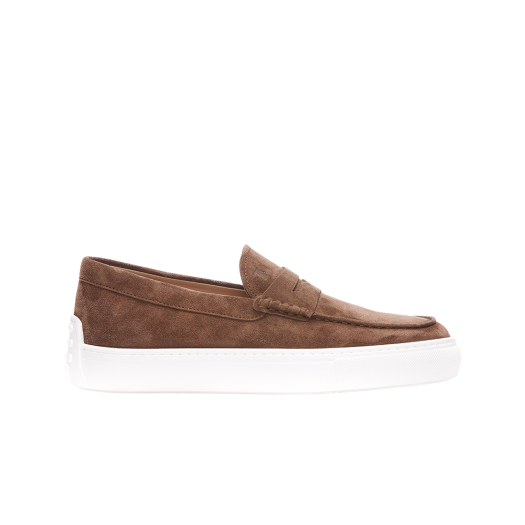XXM03E00640RE0S818 Tod's Suede Loafers Brown