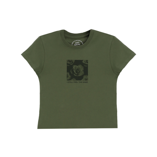 TI25C0302361 ASSC W Dot Rose S/S TSH Khaki