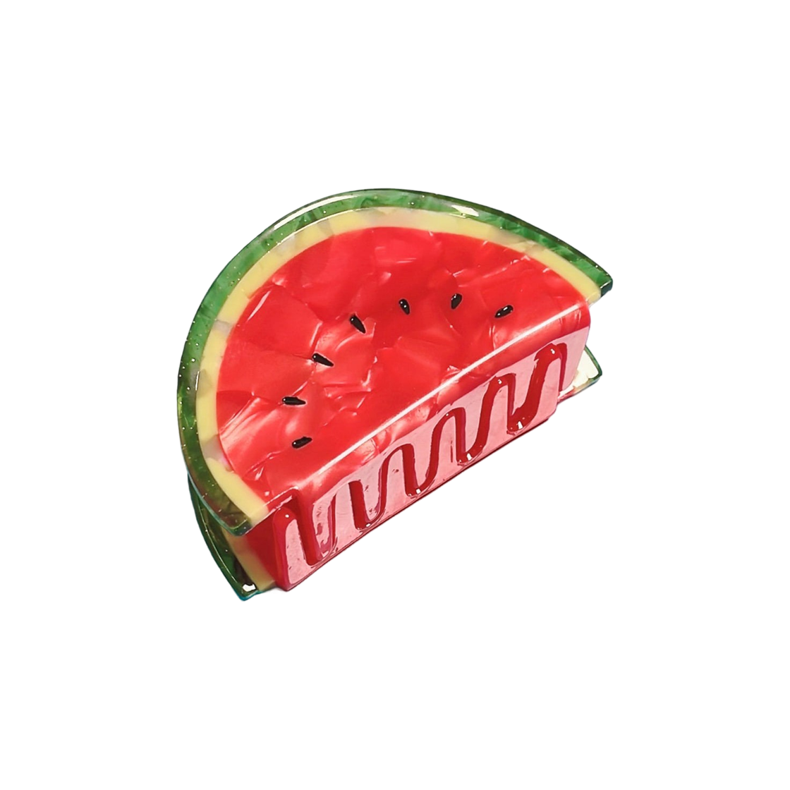 쿠쿠수제뜨 수박 헤어집게핀(Coucou Suzette Watermelon Hairclaw)