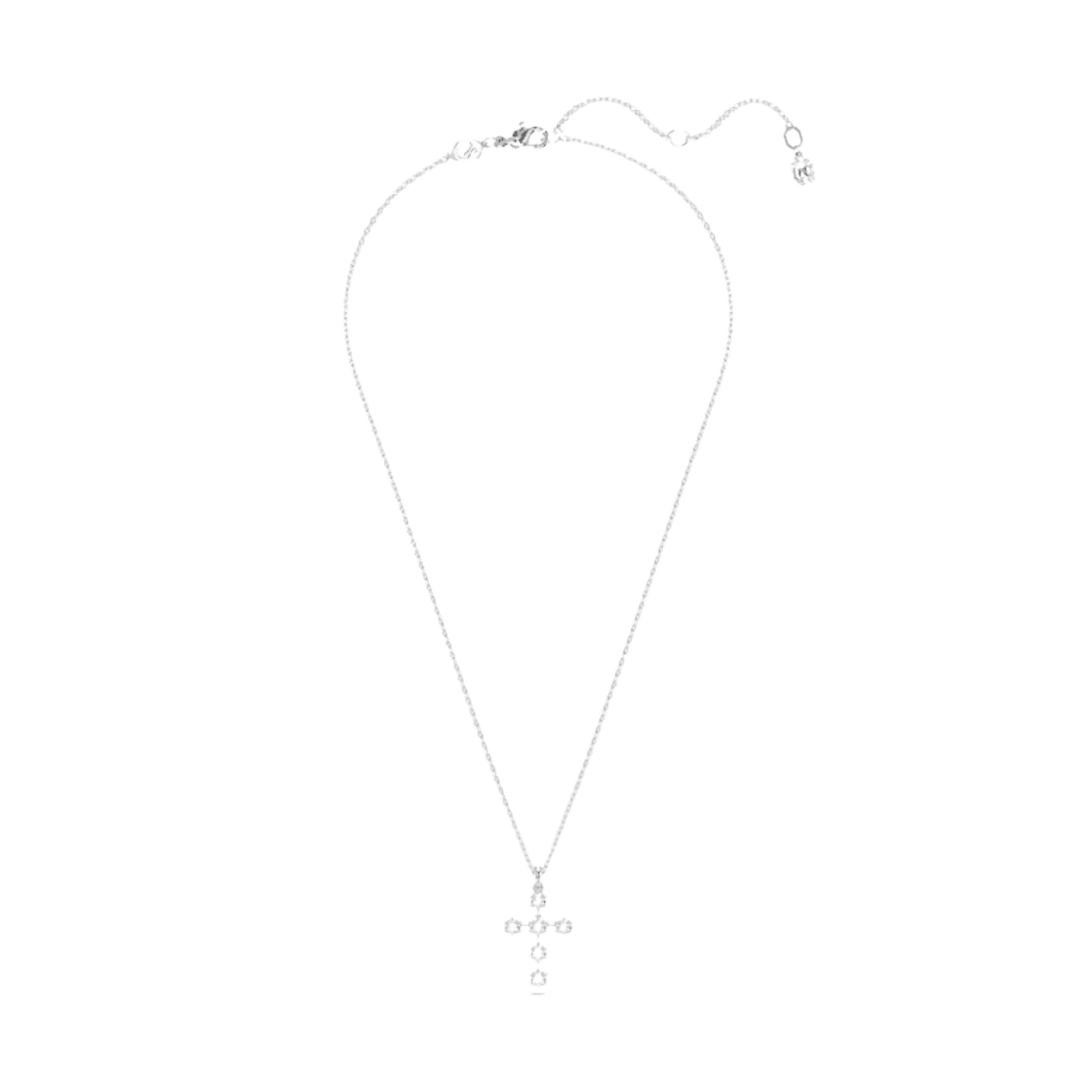 (W) 스와로브스키 인시그네 펜던트 라운드 컷 크로스 화이트 로듐 플래팅((W) Swarovski Insigne Pendant Round Cut Cross White Rhodium Plated)