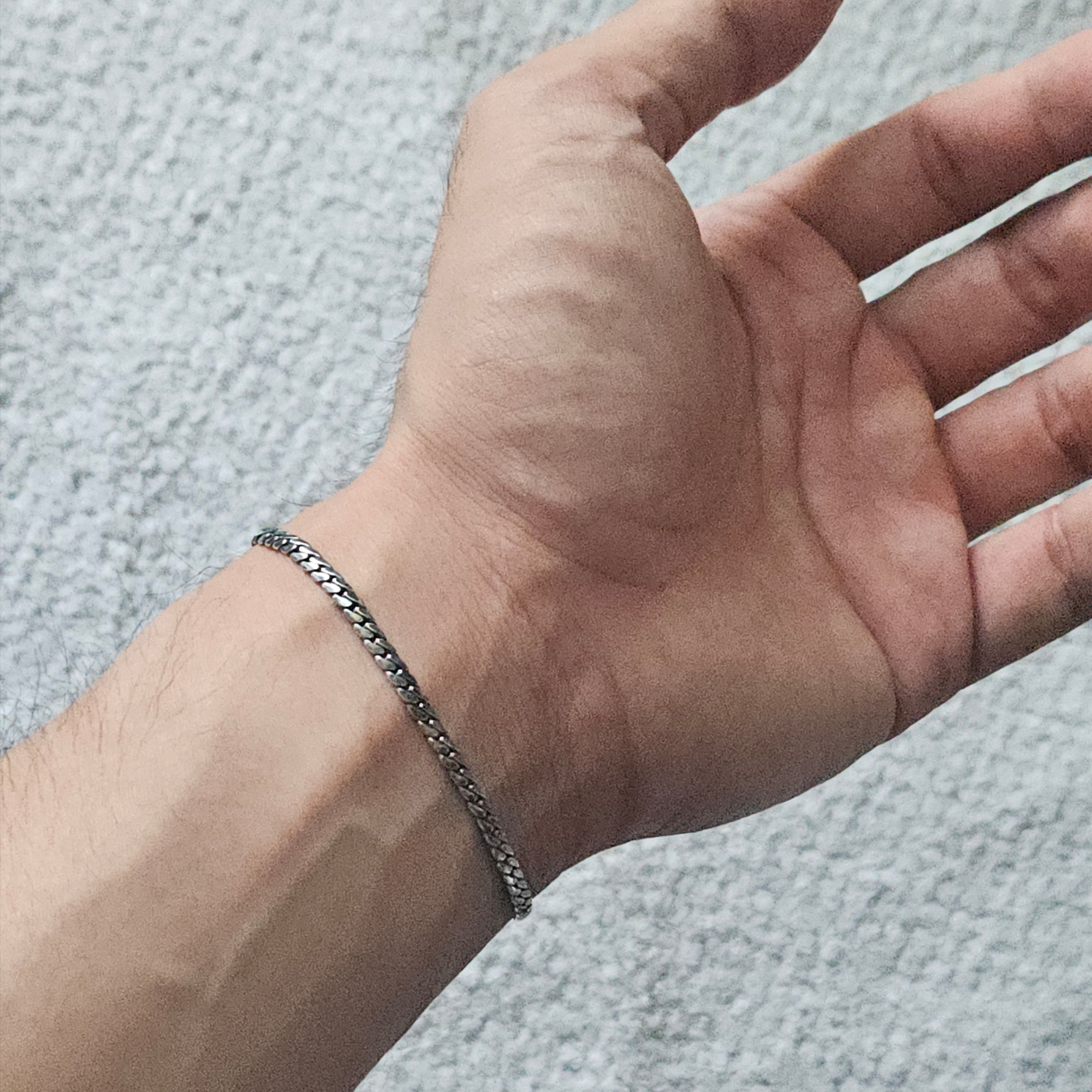 Quarqor #9307 Silver92.5 Bracelet 착용 스타일