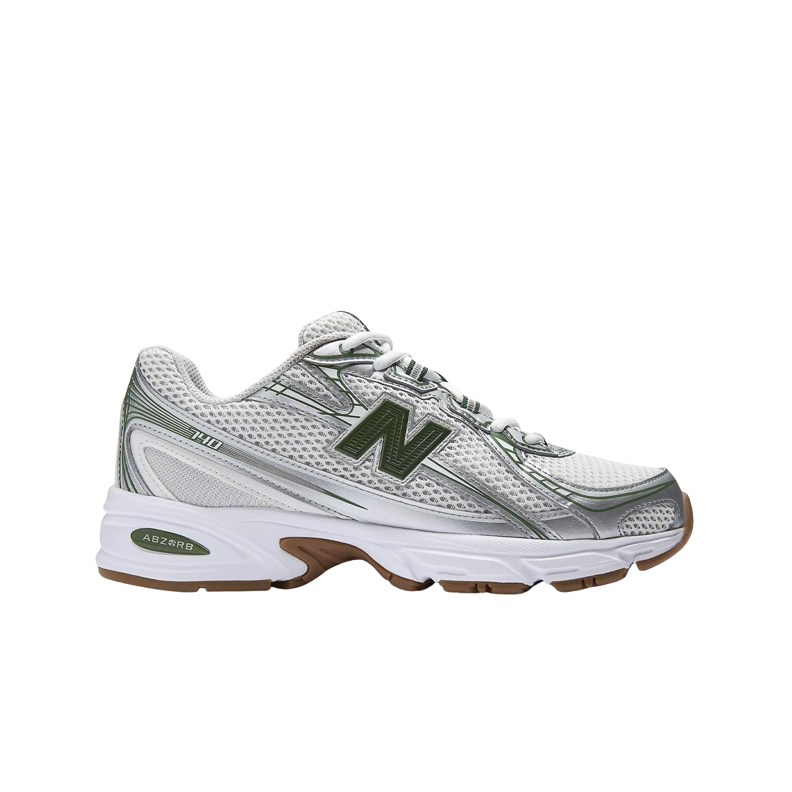뉴발란스 740 그레이 매터 다크 알파인 그린(New Balance 740 Grey Matter Dark Alpine Green)