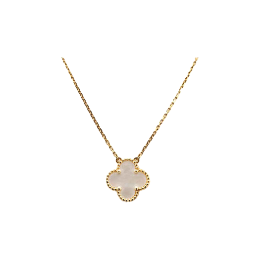 ITRFSR6UNC8H [B등급] Van Cleef & Arpels & Arpels Vintage Vintage Alhambra Mother of Pearl Necklace
