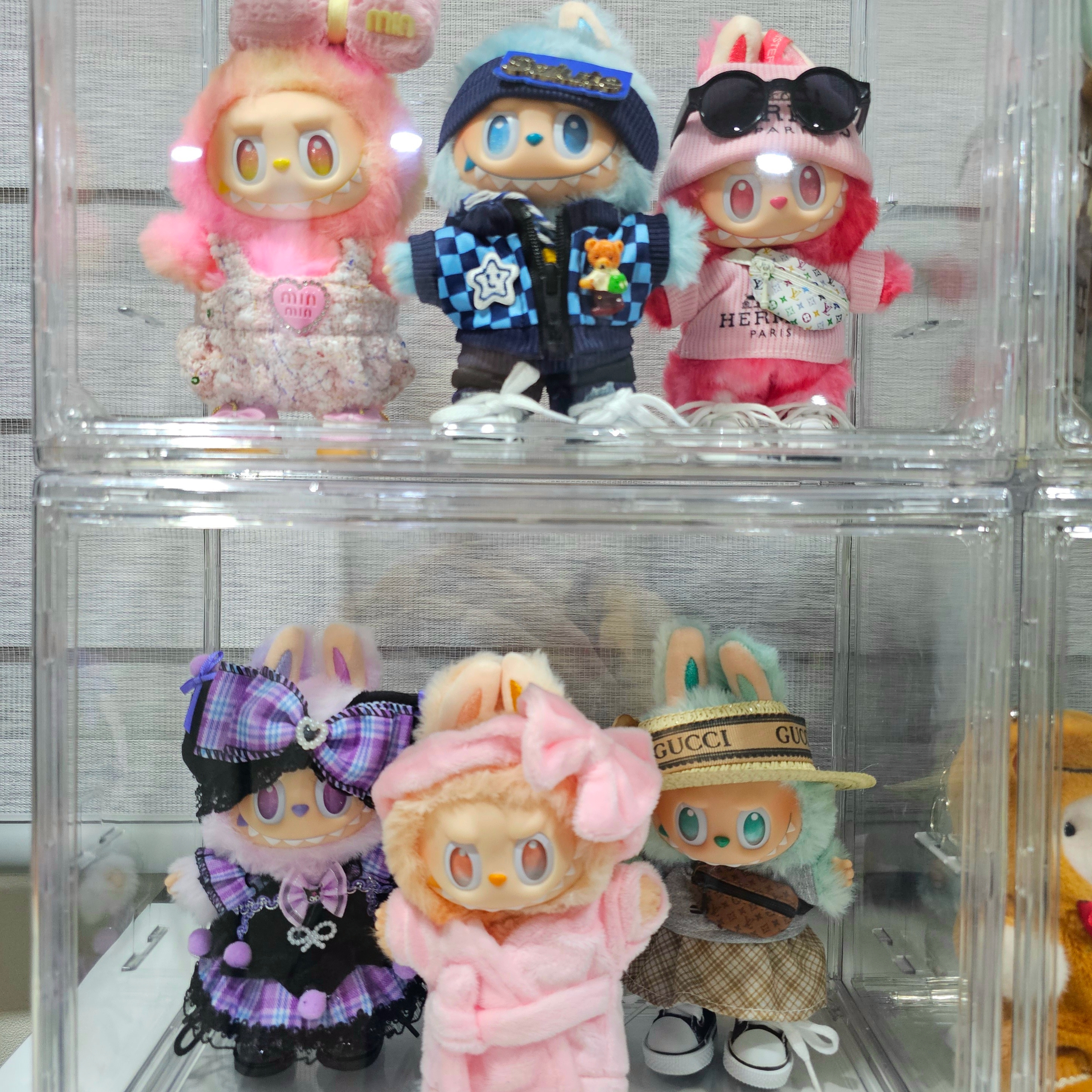 Pop Mart Labubu The Monsters Highlight Series Sealed Case (6 Blind Boxes) 착용 스타일 - 5