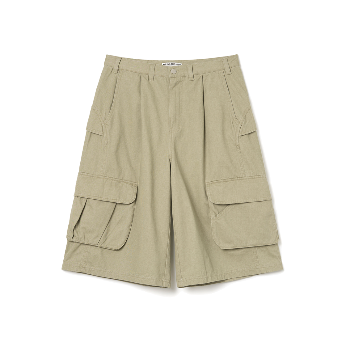 밀로 아카이브 와이드 카고 팬츠 베이지