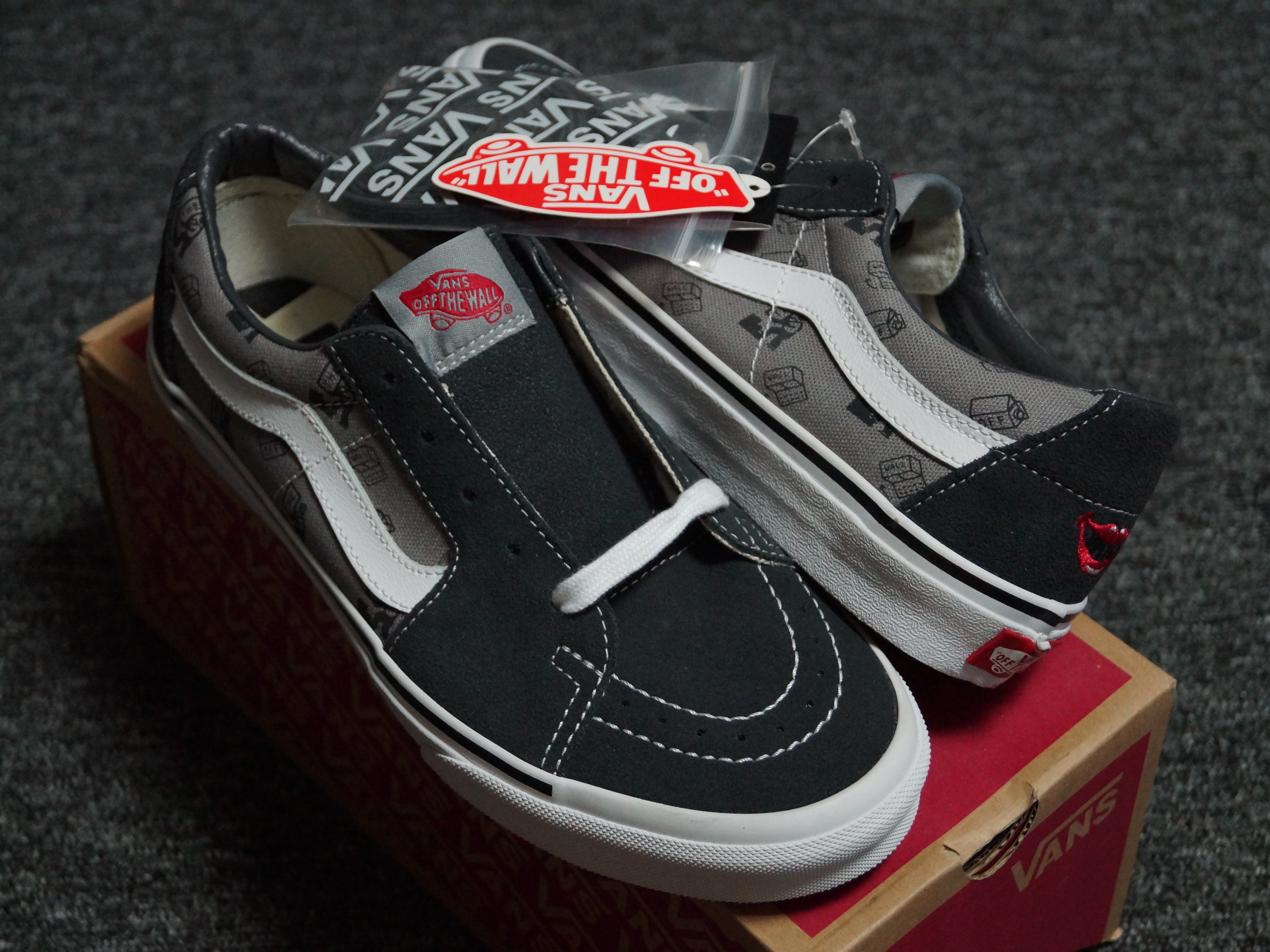 Vans x Kazuki Sk8-Low Pewter Frost Grey 착용 스타일