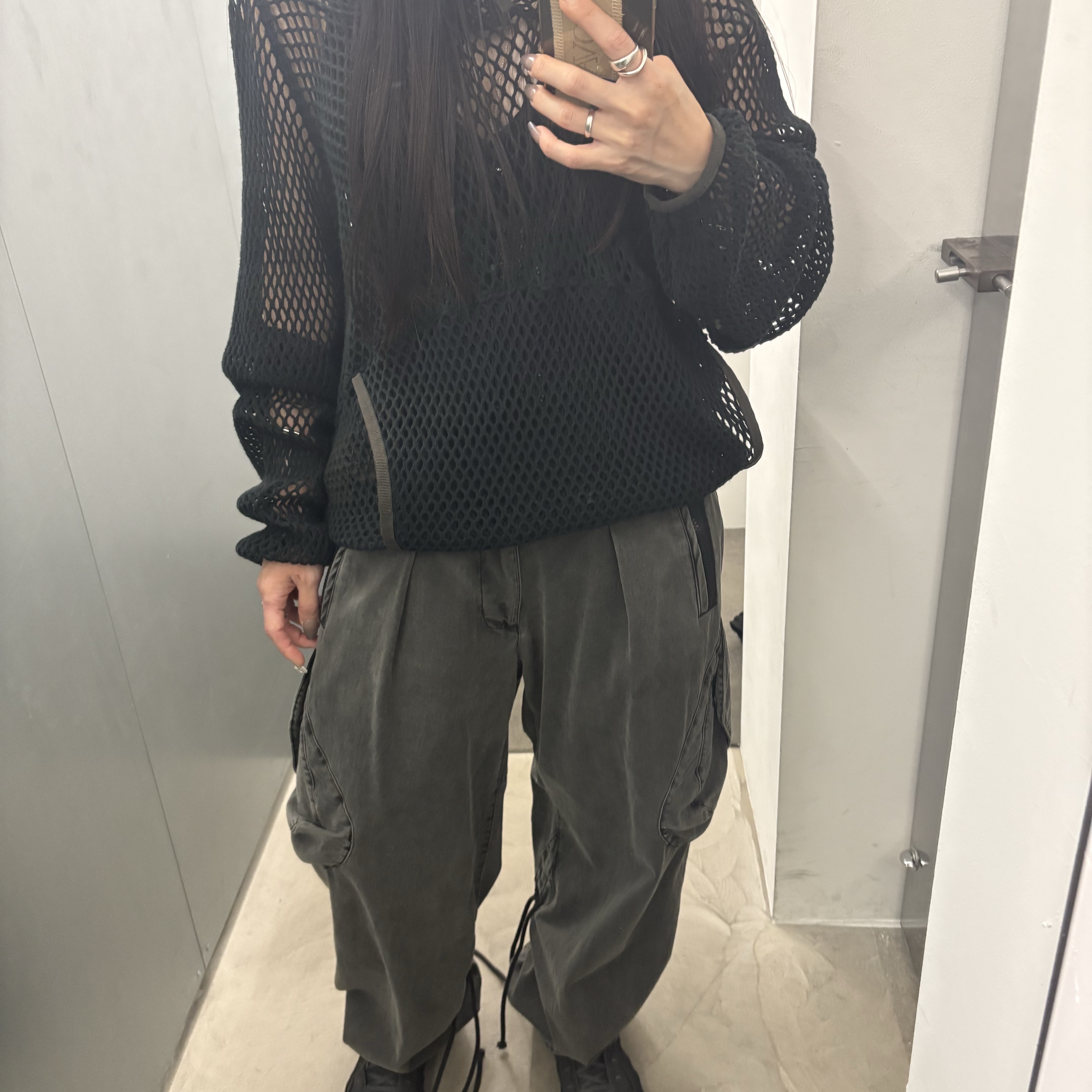Nike x Hyein Seo Ava Rover Black 착용 스타일 - 4
