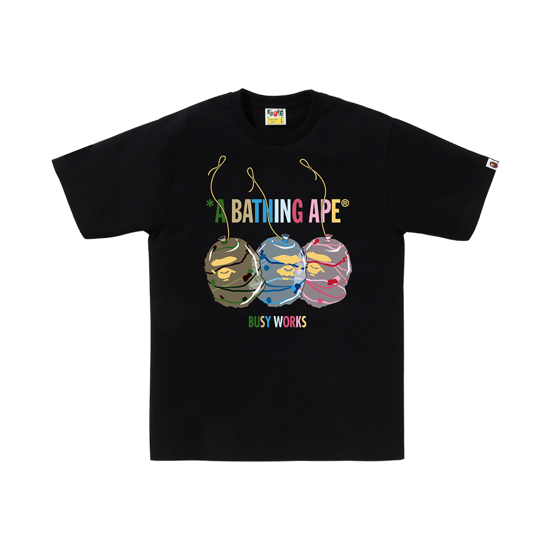 베이프 워터 요요 에이프 헤드 티셔츠 블랙(BAPE Water Yoyo Ape Head T-Shirt Black) - 1
