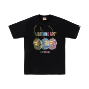 BAPE Water Yoyo Ape Head T-Shirt Black