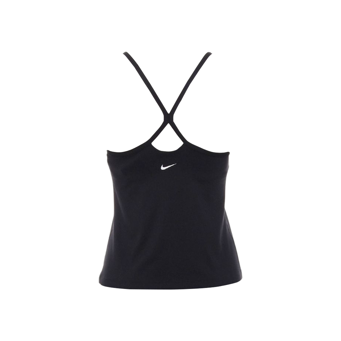 (W) 나이키 인디 브라 탱크탑 블랙 다크 스모크 그레이 - 아시아((W) Nike Indy Bra Tank Top Black Dark Smoke Grey - Asia) - 2