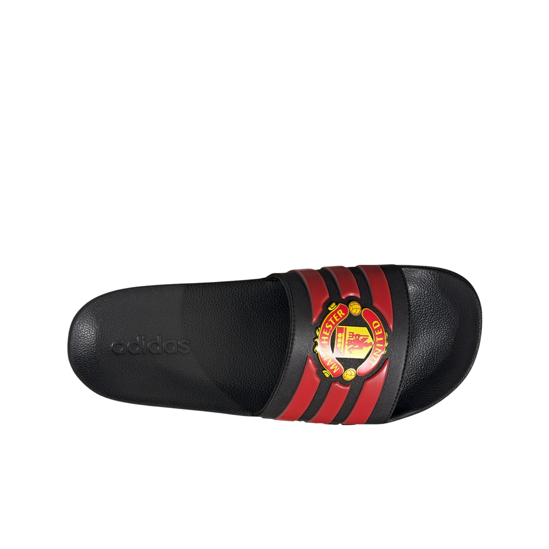 아디다스 아딜렛 샤워 맨체스터 유나이티드 슬라이드 코어 블랙 레드(Adidas Adilette Shower Manchester United Slides Core Black Red) - 2