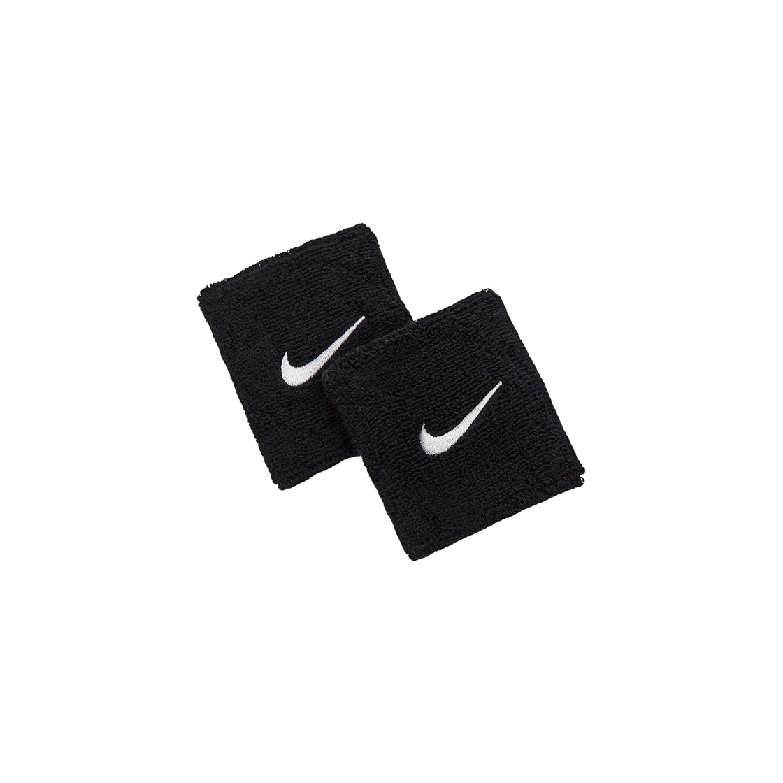 II5301-010 Nike Swoosh Classic Wristbands Black White