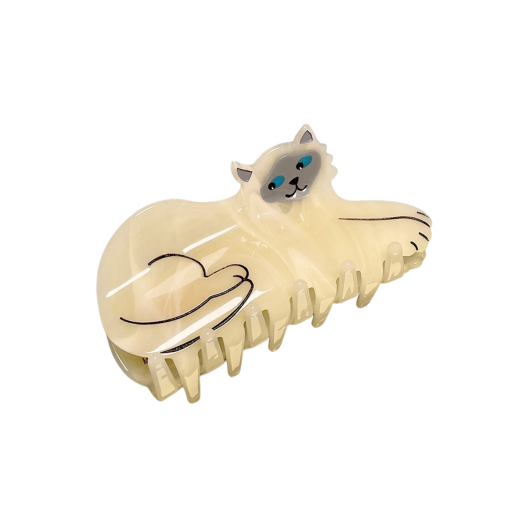 P00000FT Coucou Suzette Siamese Cat Hairclaw
