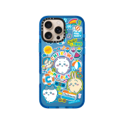 Casetify x Chiikawa iPhone Summer Party Sticker Magsafe Impact Case Sky Blue