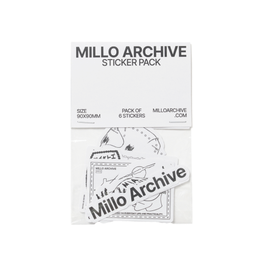 ML652MIX Millo Archive Identity Core Sticker Set White