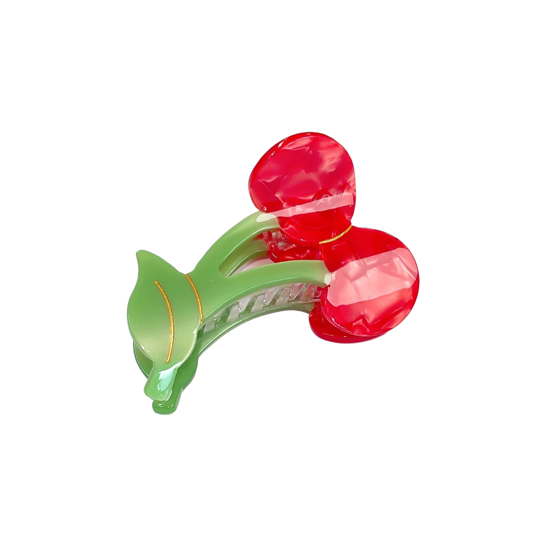 쿠쿠수제뜨 체리 헤어집게핀(Coucou Suzette Cherry Hairclaw)