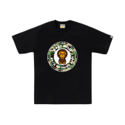 BAPE ABC Camo Milo Busy Works T-Shirt Black Green
