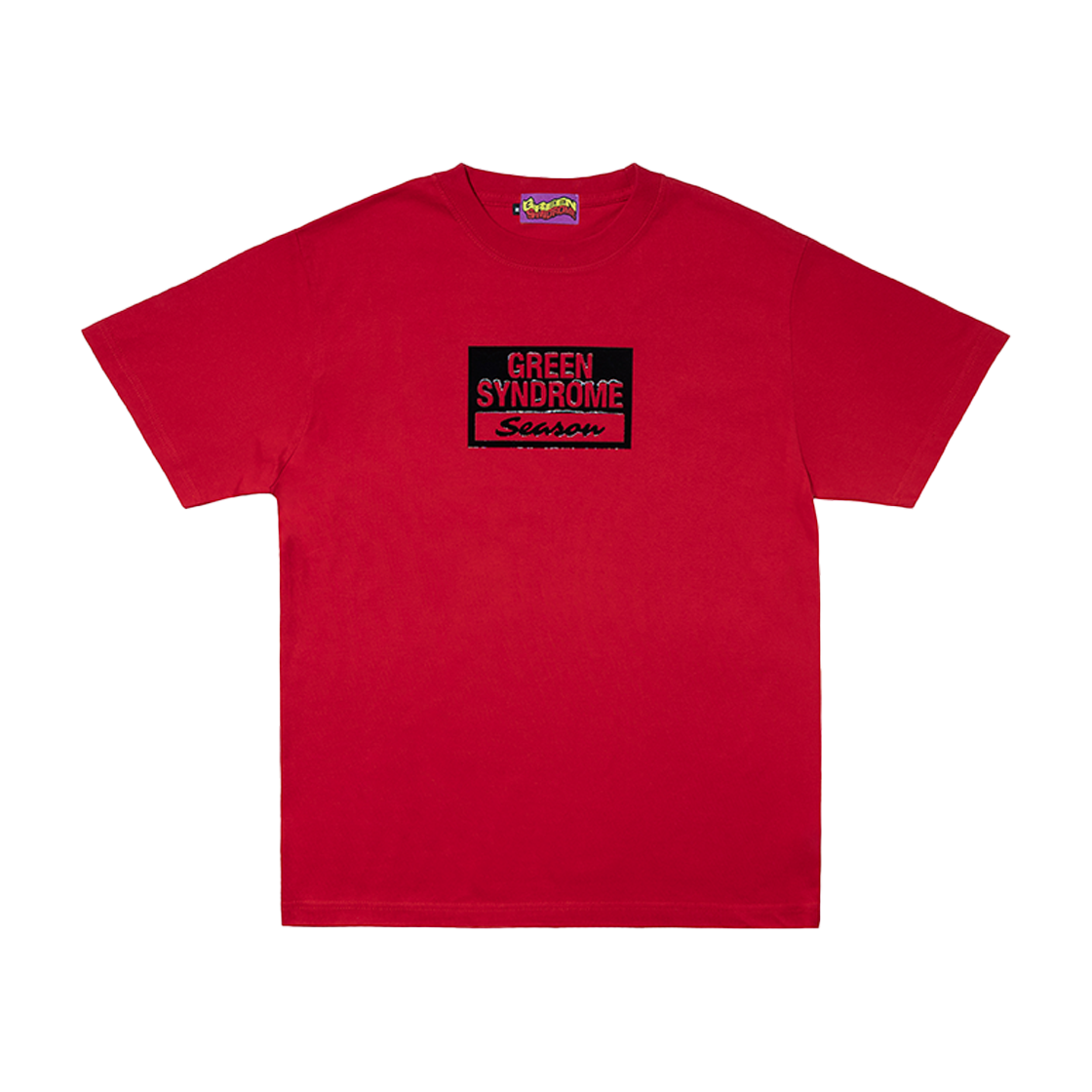 그린신드롬 GS 시즌 티 레드(Green Syndrome GS Season Tee Red)
