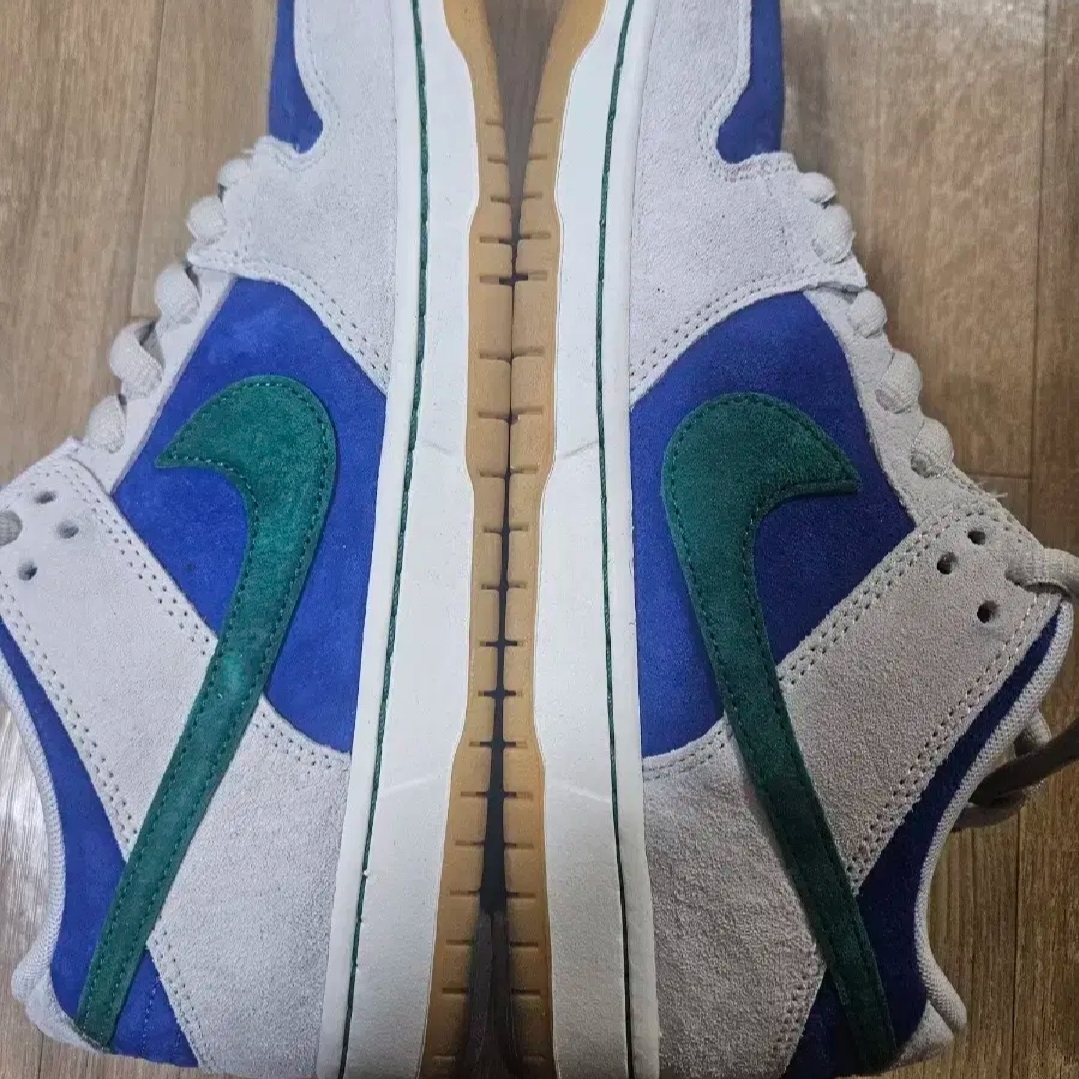 Nike SB Dunk Low Pro Phantom and Hyper Royal 착용 스타일 - 2