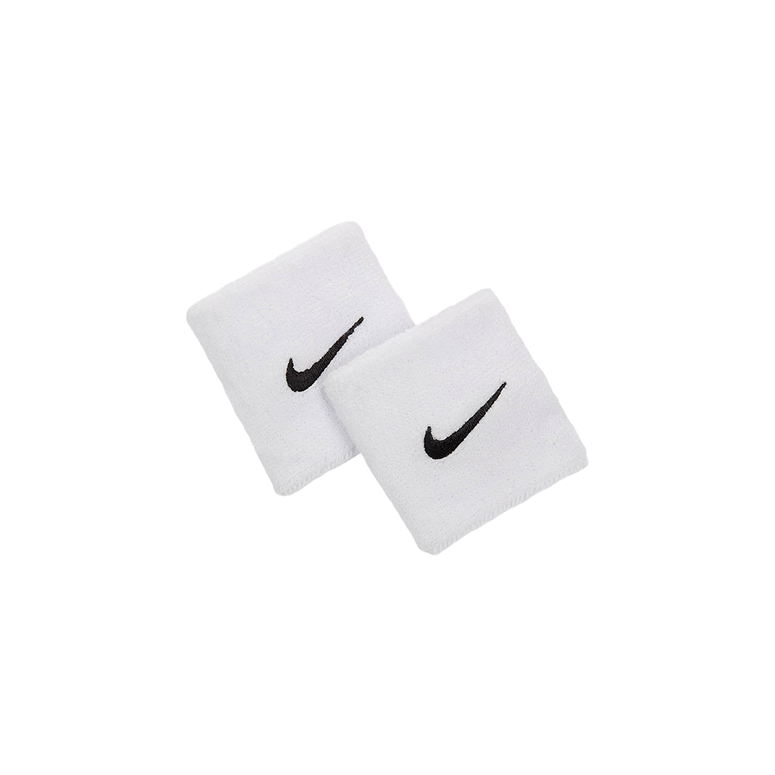 II5301-101 Nike Swoosh Classic Wristbands White Black