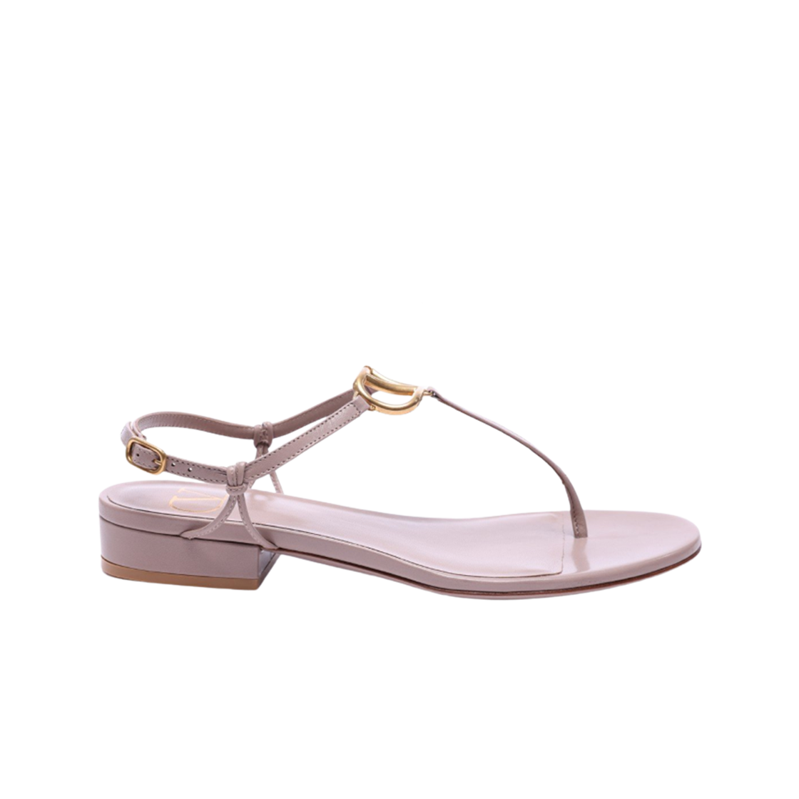 S0V37DDTP45 (W) Valentino VLogo Sandal Indipink