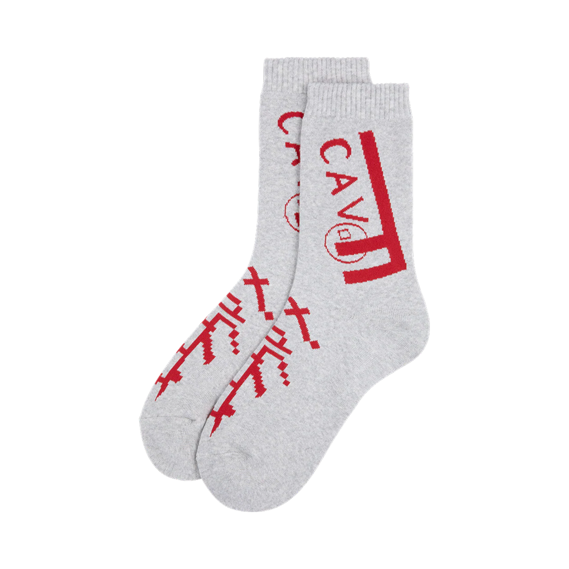 카브엠트 Cavf Eppppt 삭스 그레이 - 25FW(Cav Empt Cavf Eppppt Socks Grey - 25FW)