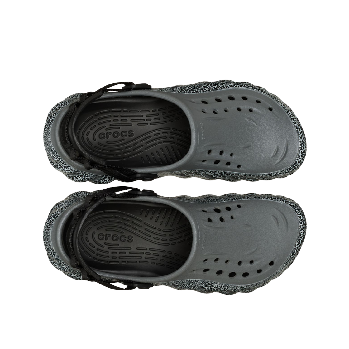 크록스 에코 크래클 클로그 슬레이트 그레이(Crocs Echo Crackle Clog Slate Grey) - 2
