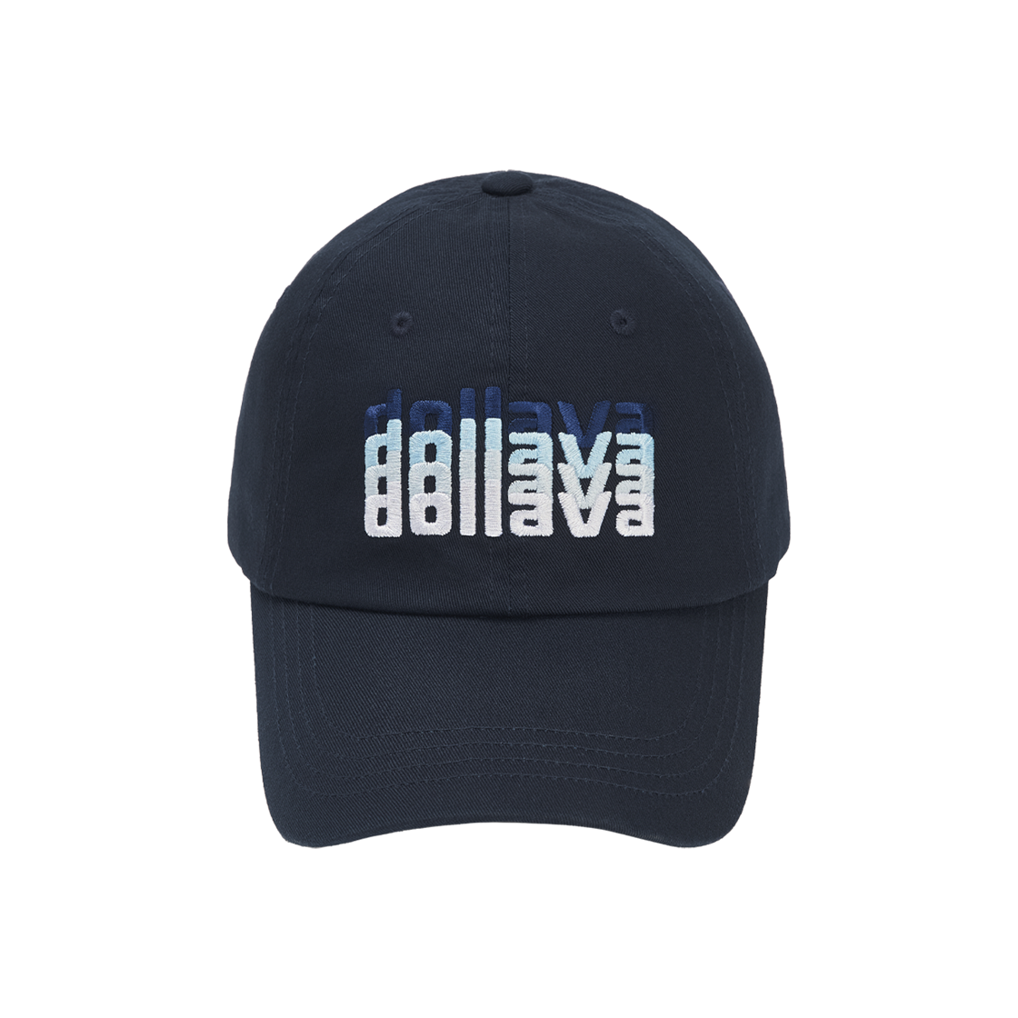 돌라바 그라데이션 캡 네이비