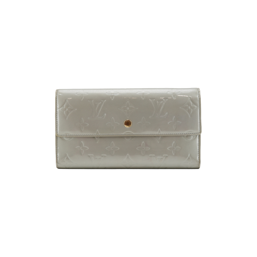 ITHWHQVHGG8N Louis Vuitton Vernis Sarah Wallet Long Wallet
