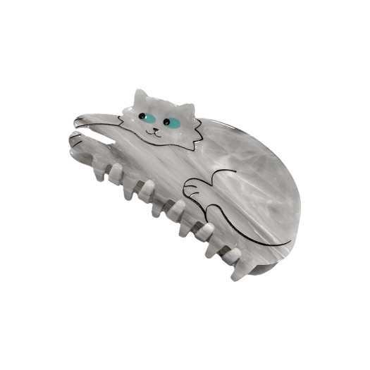 P00000FV Coucou Suzette Grey Cat Hairclaw