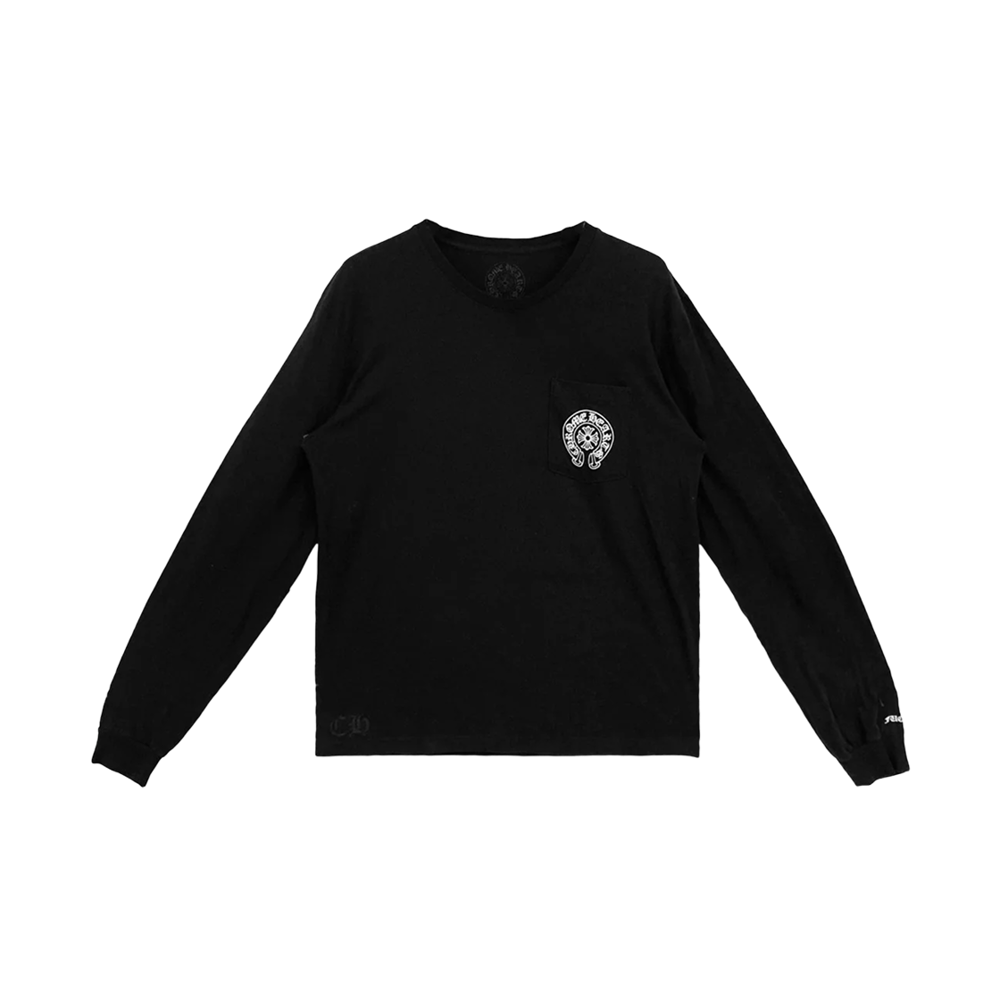 크롬하츠 홀스슈 퍽 유 로고 롱슬리브 티셔츠 블랙 - 홍콩 한정(Chrome Hearts Horseshoe Fuck You Logo Long Sleeve T-Shirt Black - Hong Kong Exclusive) - 2