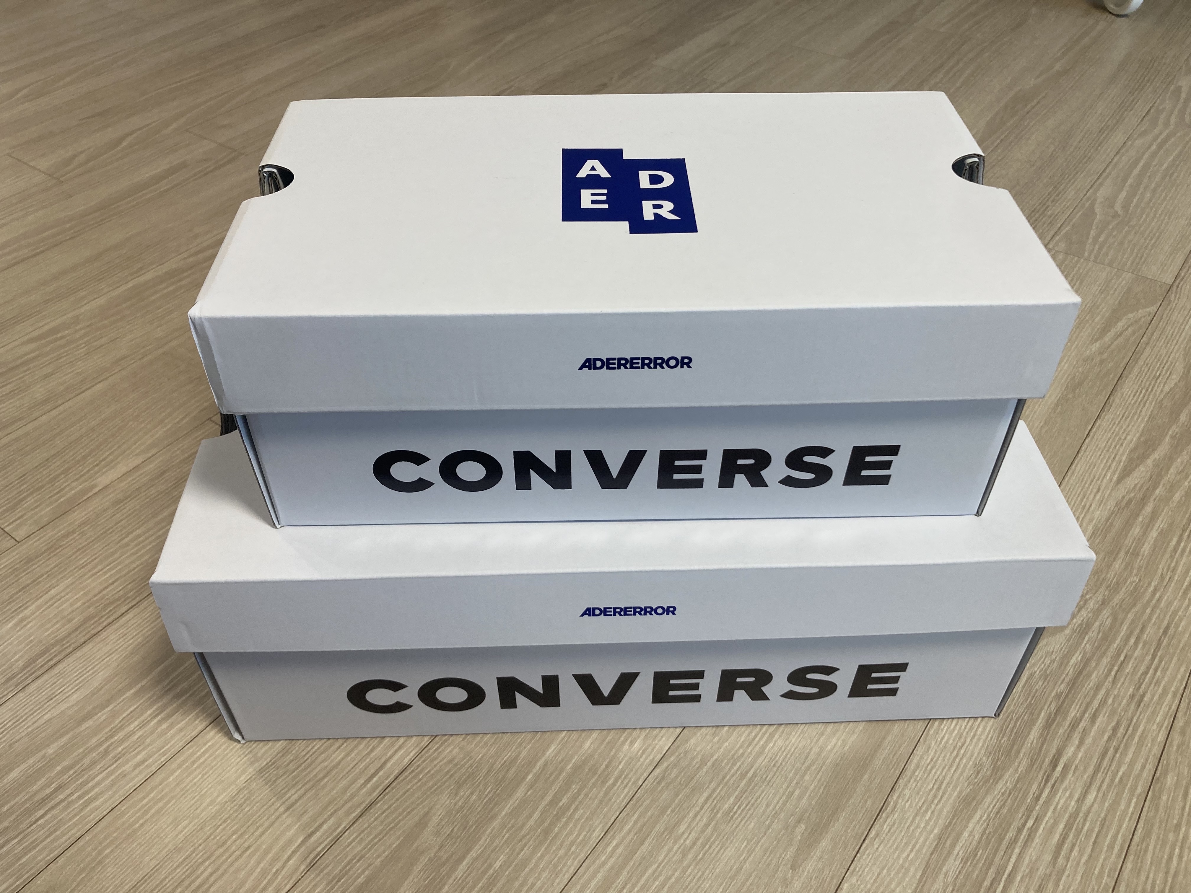 Converse x Ader Error Sig; Chuck 70 Low White Blue 착용 스타일 - 3