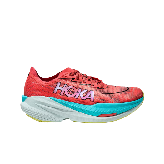 Hoka Mach X 2 Grapefruit Electric Coral