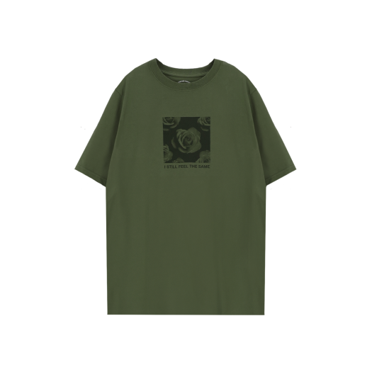 TI25C0302351 ASSC Dot Rose S/S TSH Khaki