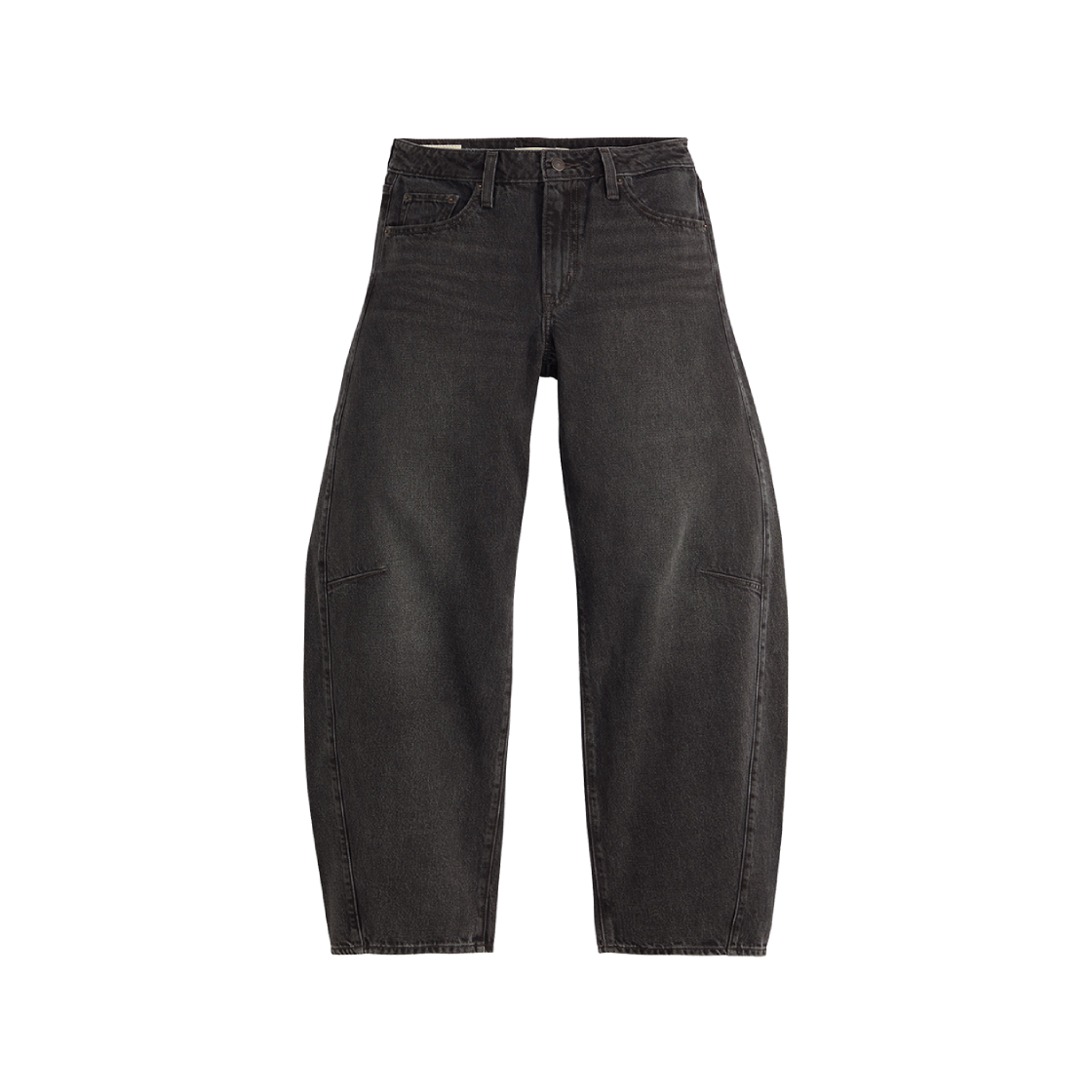 리바이스 우먼 배기 대드 배럴 진 블랙(Levi's Women Baggy Dad Barrel Jean Black)
