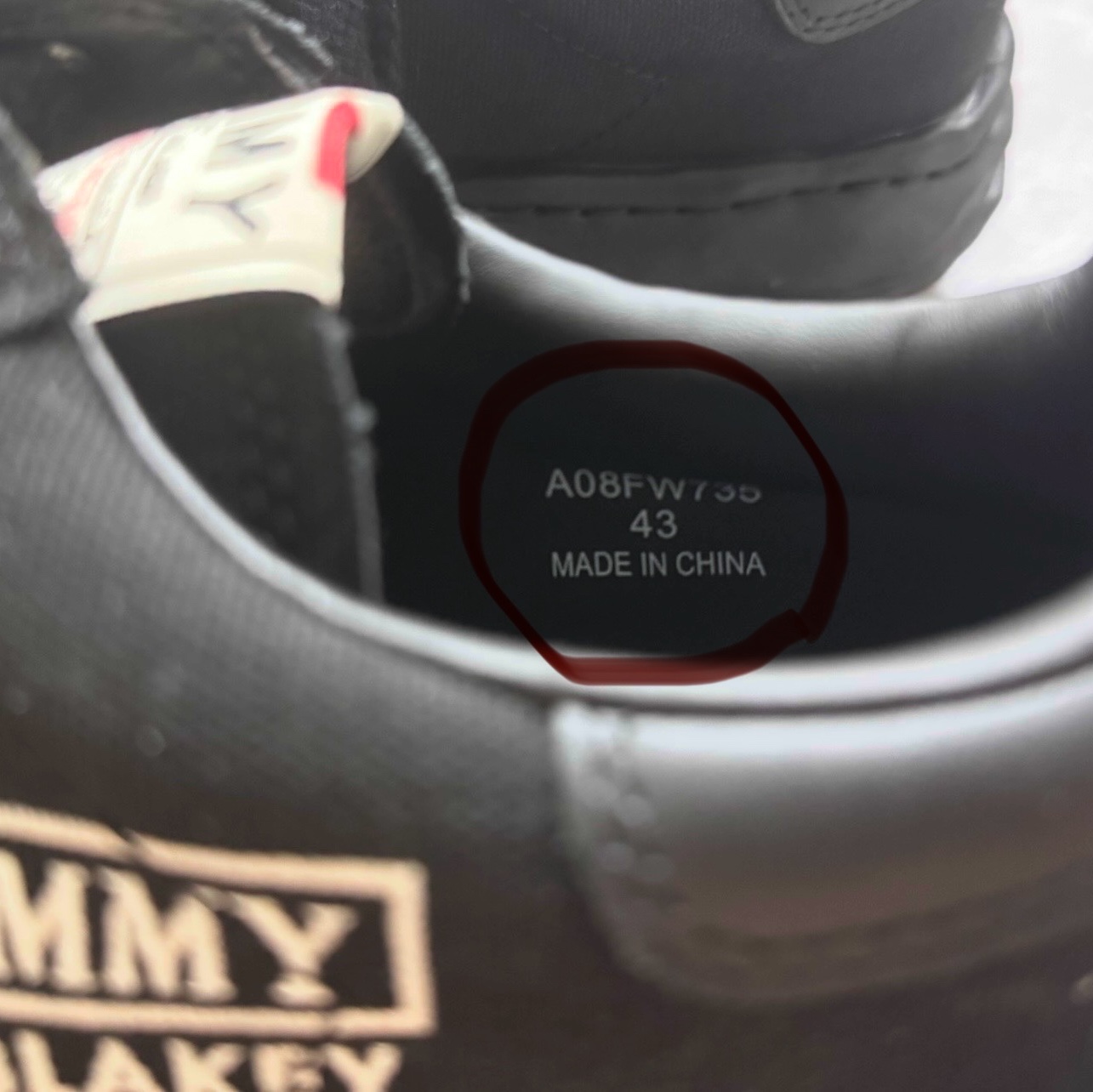 Maison Mihara Yasuhiro Blakey OG Sole Canvas Low-top Sneakers Black Black 착용 스타일 - 1