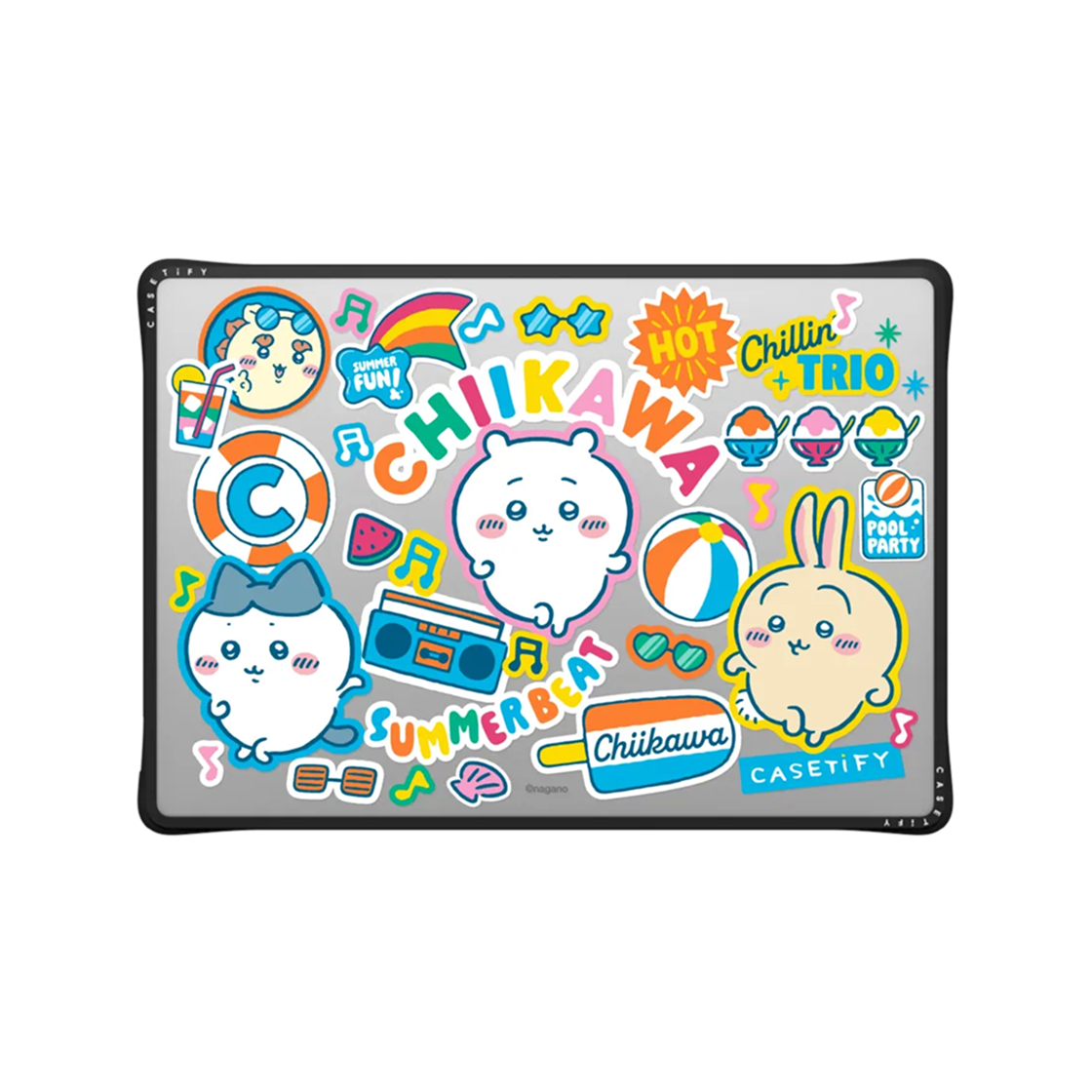 케이스티파이 x 치이카와 썸머 파티 임팩트 맥북 케이스(Casetify x Chiikawa Summer Party Impact MacBook Case)