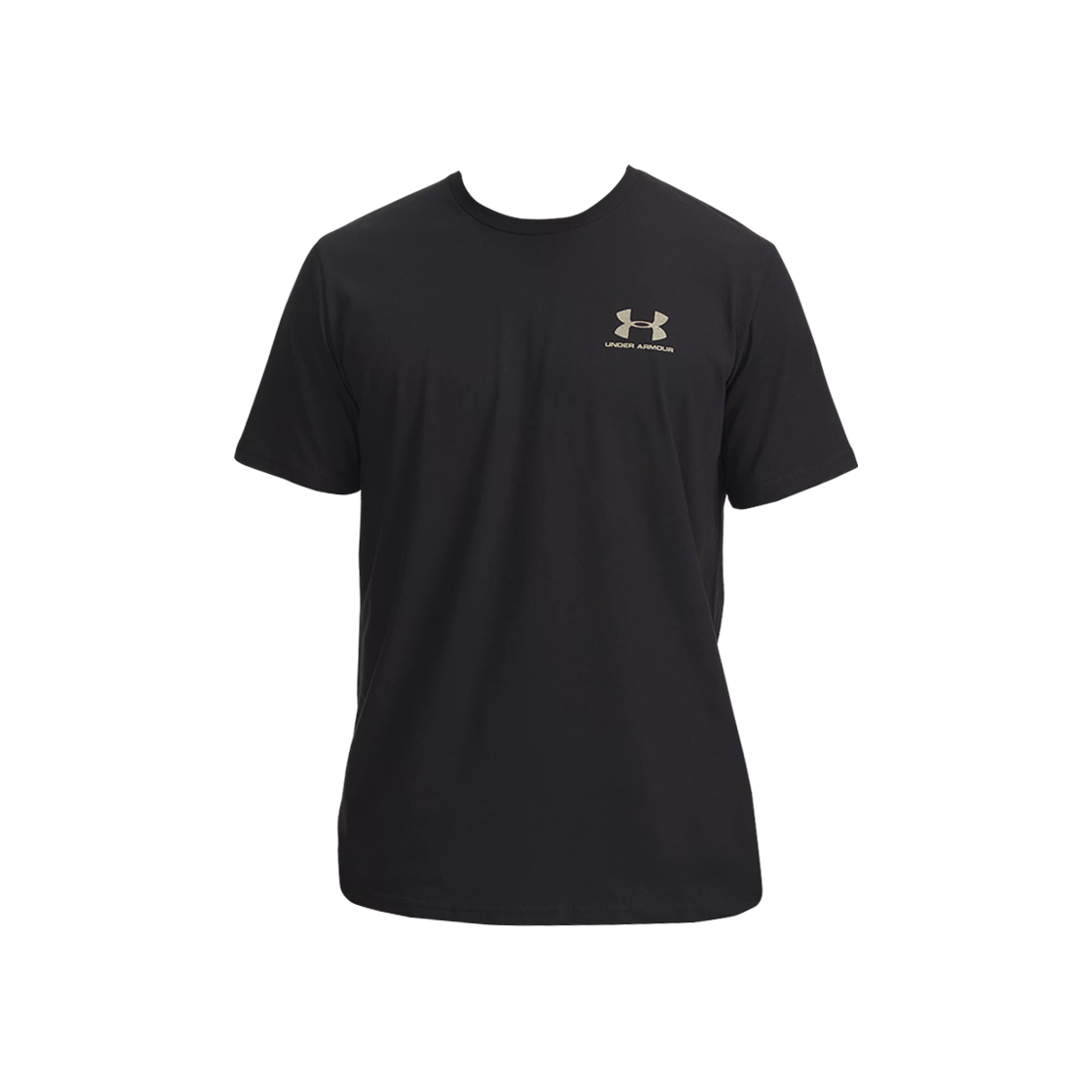 언더아머 스포츠스타일 레프트 체스트 숏슬리브 티셔츠 블랙 시티 카키(Under Armour Sportstyle Left Chest Short Sleeve T-Shirt Black City Khaki)