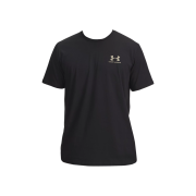Under Armour Sportstyle Left Chest Short Sleeve T-Shirt Black City Khaki
