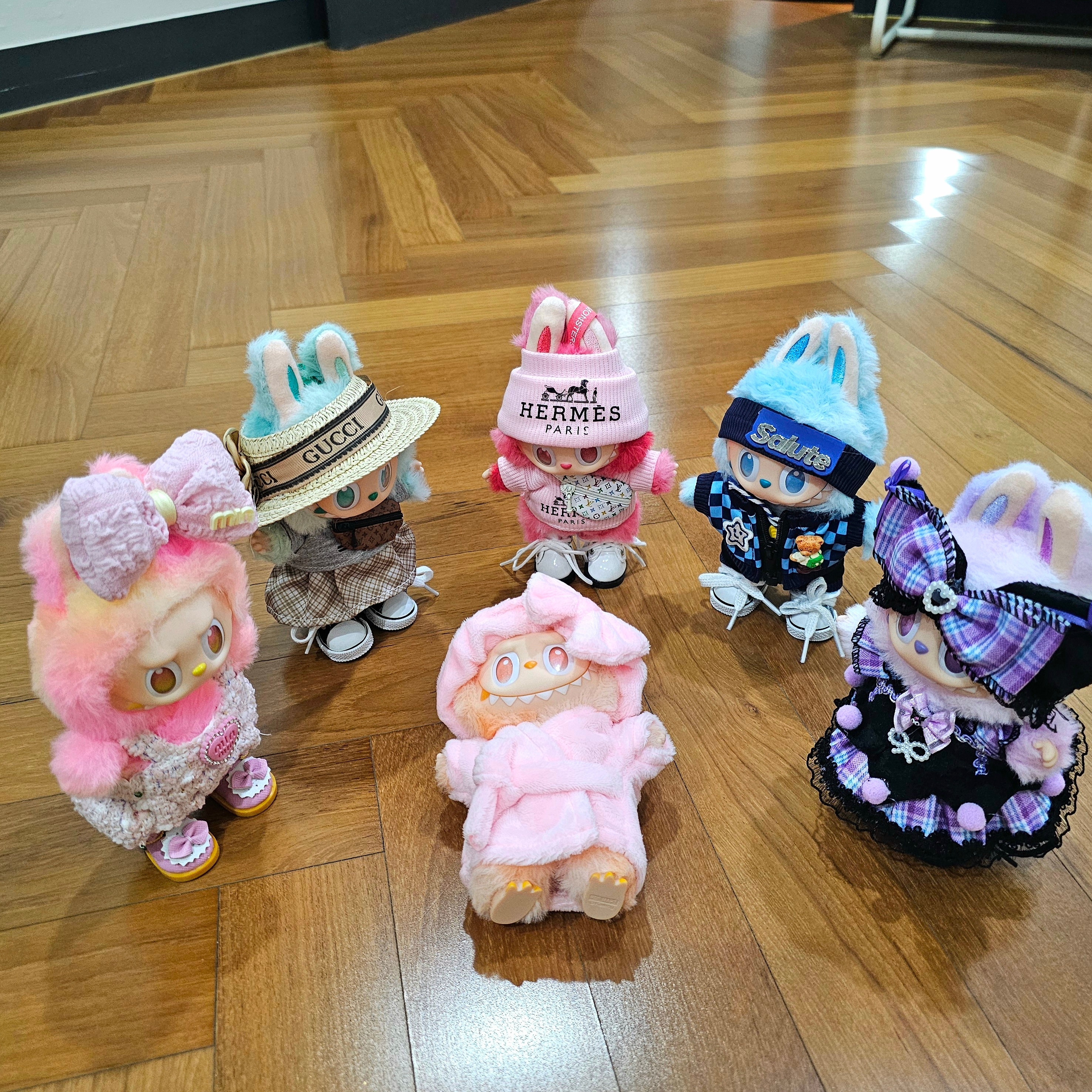 Pop Mart Labubu The Monsters Highlight Series Sealed Case (6 Blind Boxes) 착용 스타일 - 4