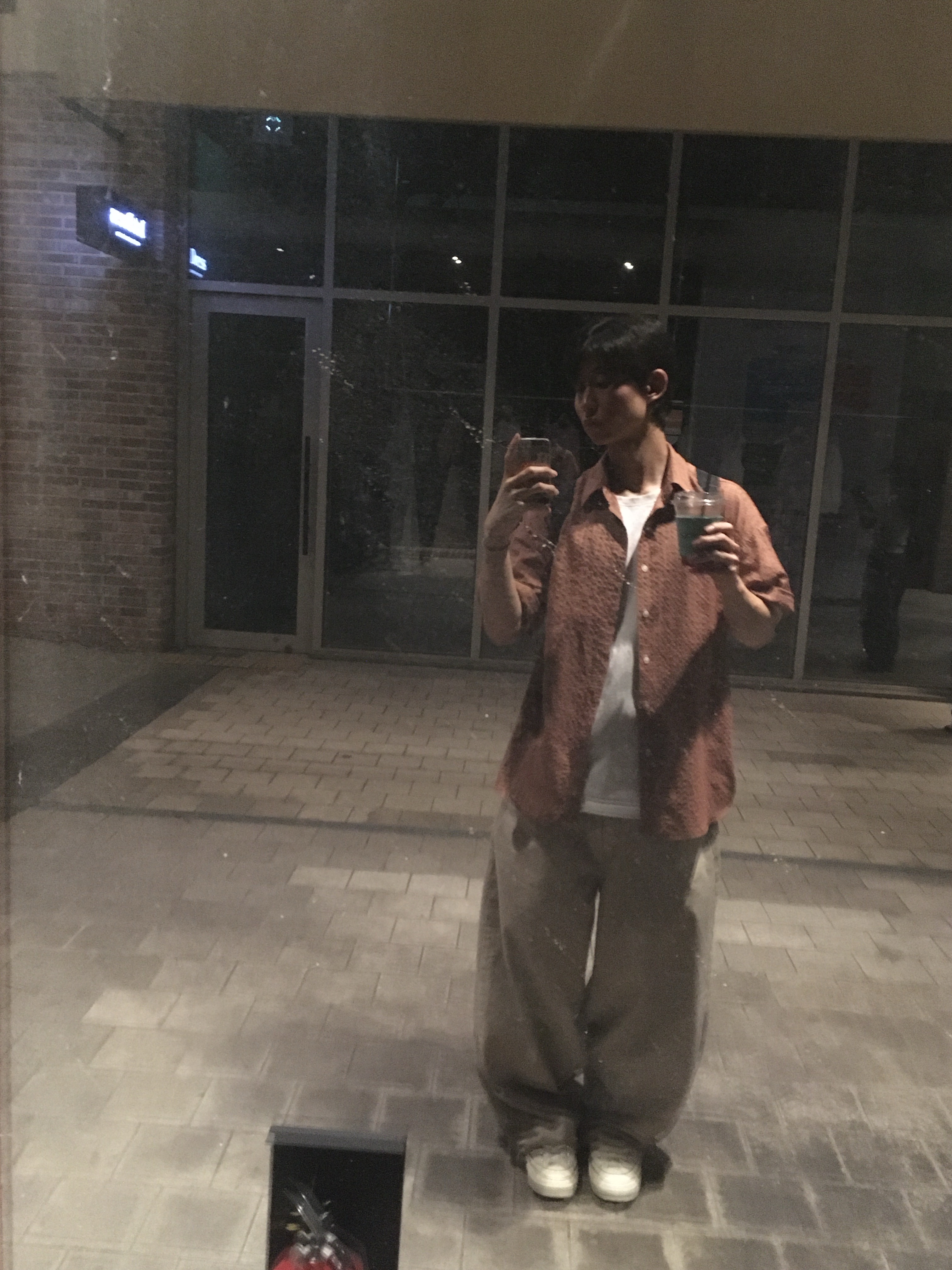 noun Wide Curved Denim Pants Sand Beige, Converse Chuck Taylor All Star Ox Natural Ivory 착용 스타일 - 9