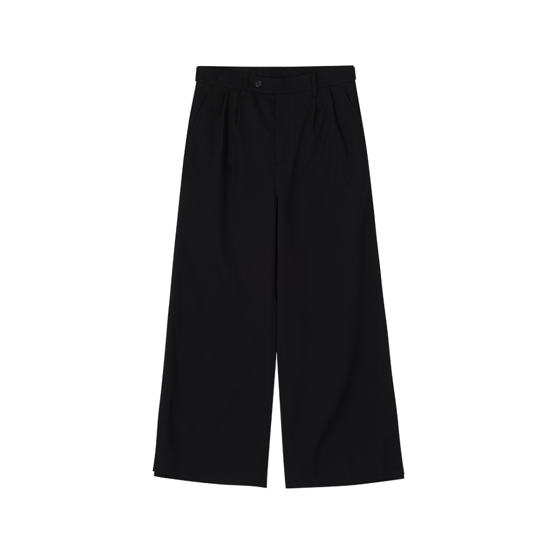 SH5PT502BK Songzio Homme Split Flared Pants Black