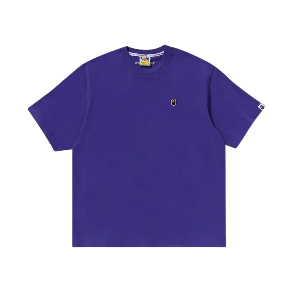 - BAPE One Point Relaxed Fit T-Shirt Purple